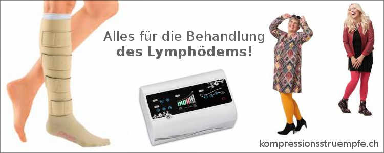 Zubehör für die Behandlung des Lymphödems