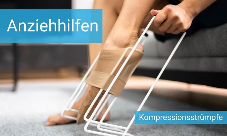 Anziehhilfe für Kompressionsstrümpfe