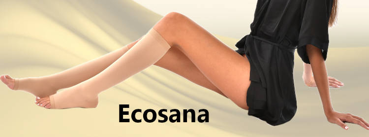 Ecosana Kompressionsstrümpfe, günstig und gut
