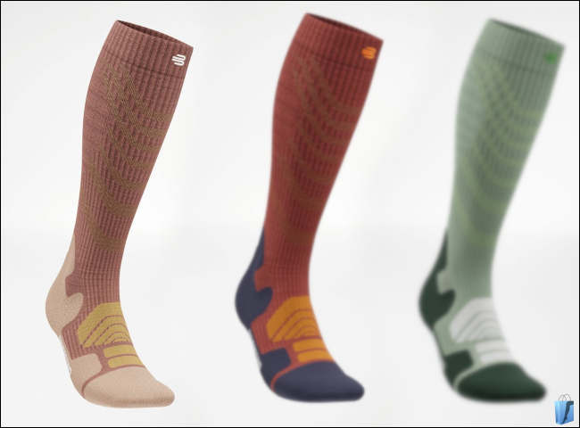 Coral, Granat, Herbal - eine Auswahl der neuen Merino Compression Socks