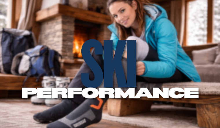 Bauerfeind Ski Performance Kompressions Skisocken