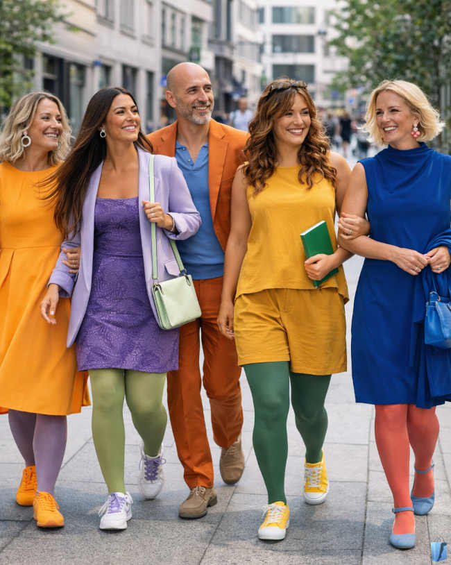 Die neuen Juzo Trendcolors - echter City-Vibe für Damen und Herren
